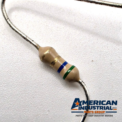 Lot of 5 5.6 ohm 1/4W 5% carbon film axial resistors for circuit board repair from American Industrial Parts Group