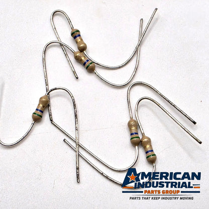 Lot of 5 5.6 ohm 1/4W 5% carbon film axial resistors for circuit board repair from American Industrial Parts Group