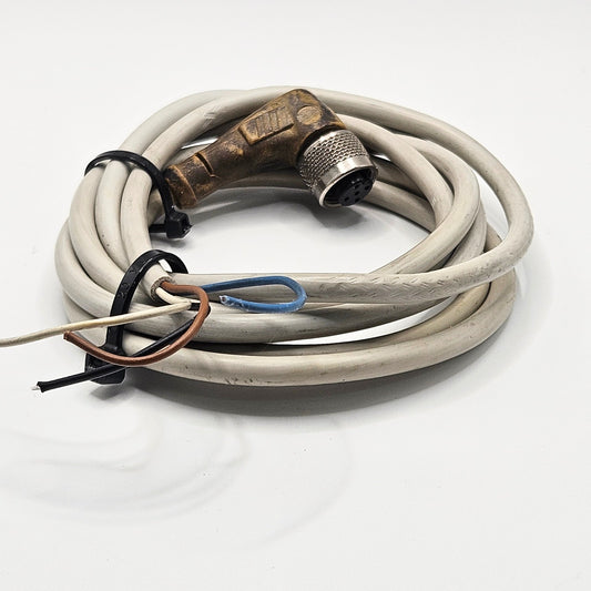 5-pin female circular sensor cable connector pigtail cord for industrial automation and machine sensing applications