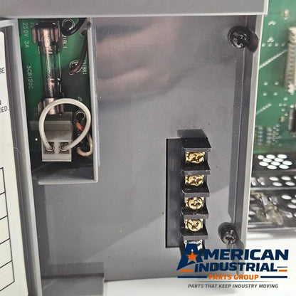 Allen-Bradley 1746-A7 SLC 500 rack with 1746-P2 power supply for industrial equipment maintenance. American Industrial Parts Group.