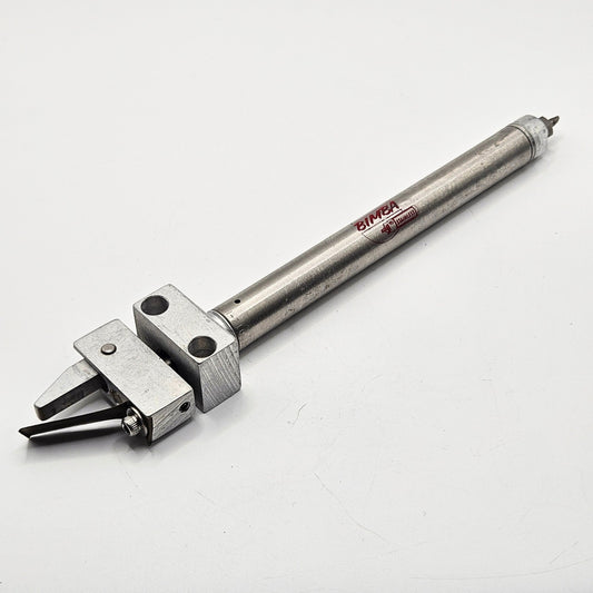 Bimba 012-NR stainless pneumatic air cylinder used in industrial automation systems. American Industrial Parts Group.
