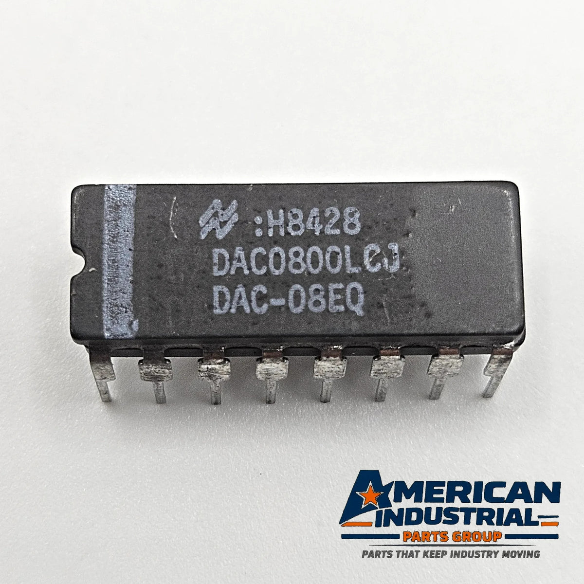 National Semiconductor DAC0800LCJ DAC-08EQ 8-Bit D/A Converter Ceramic DIP NOS