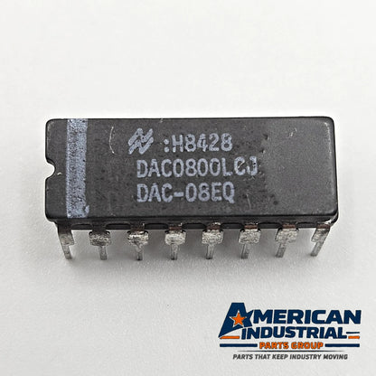 National Semiconductor DAC0800LCJ DAC-08EQ 8-Bit D/A Converter Ceramic DIP NOS