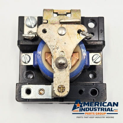 Delta Controls 900 SPST-NO 30A relay used in industrial control panels. American Industrial Parts Group.