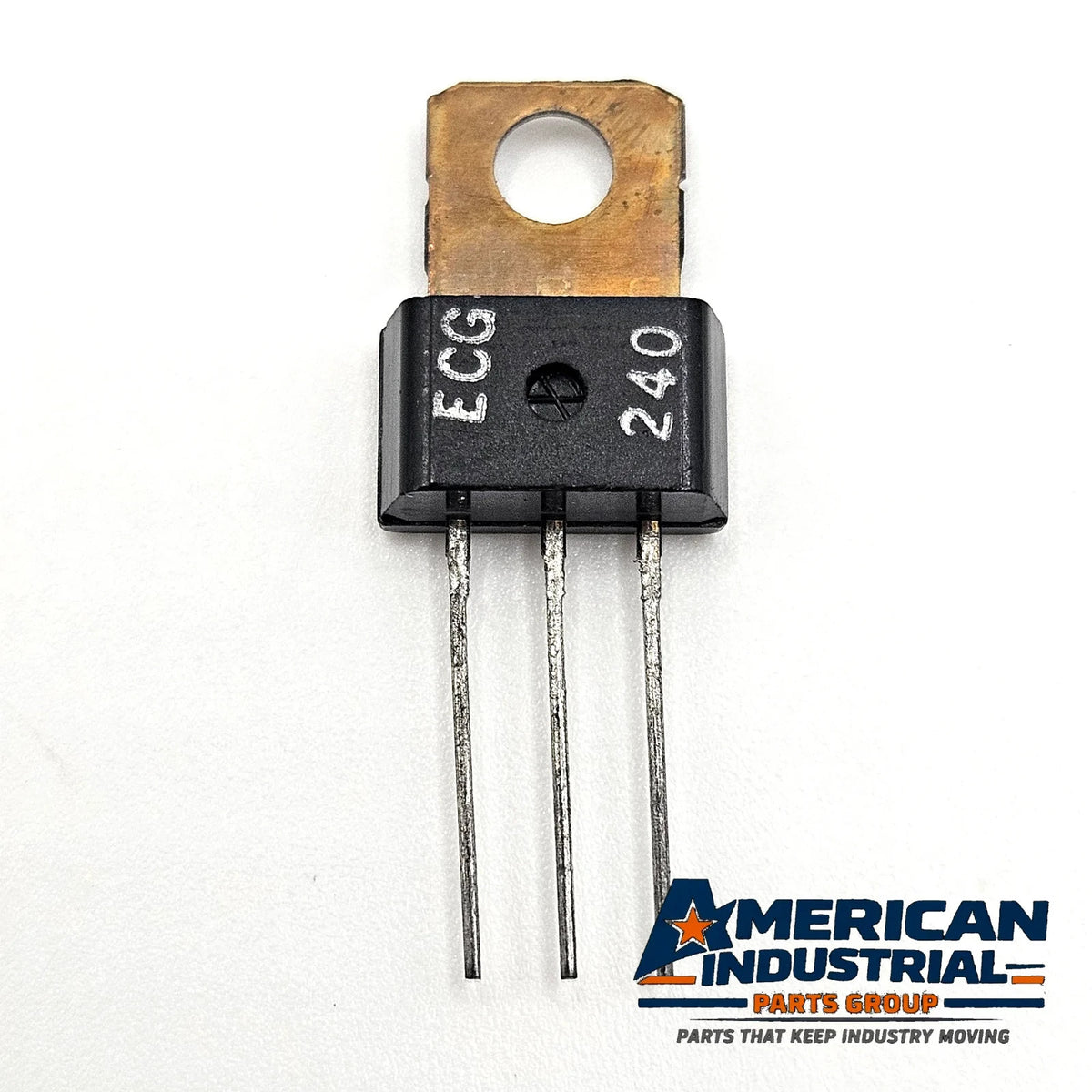 ECG 240 PNP Silicon Transistor 300V 500mA TO-202N Vintage NOS