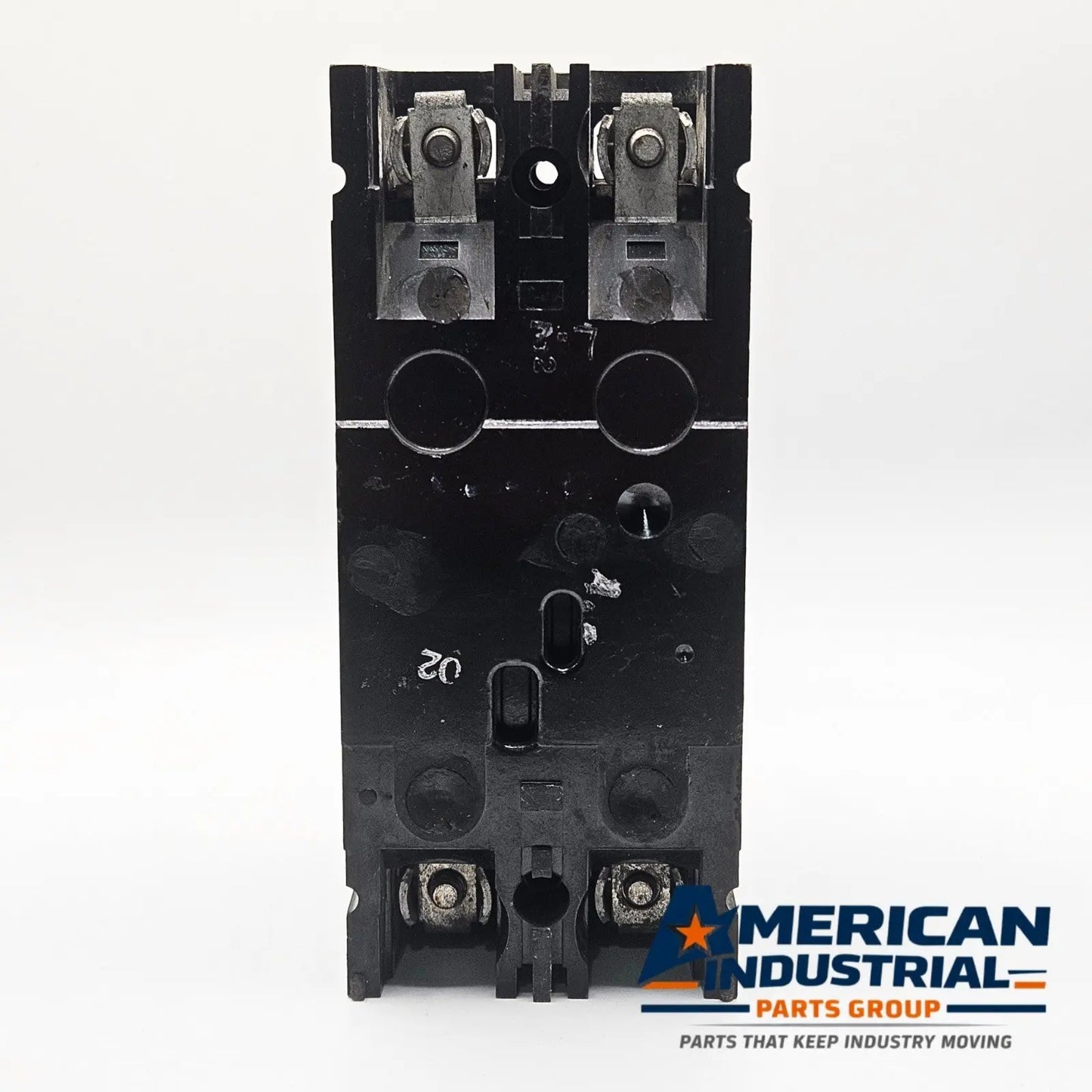 GE TED124030 30A industrial circuit breaker for electrical panel maintenance. American Industrial Parts Group.