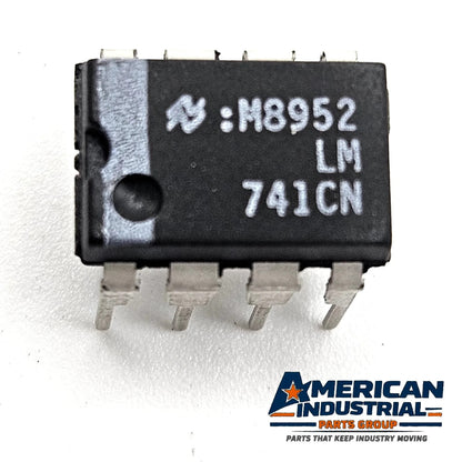 National Semiconductor LM741CN Operational Amplifier Op Amp DIP-8 NOS Lot of 10