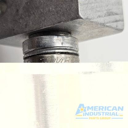 Bimba 012-NR stainless air cylinder for compressed air automation and machine repair. American Industrial Parts Group.