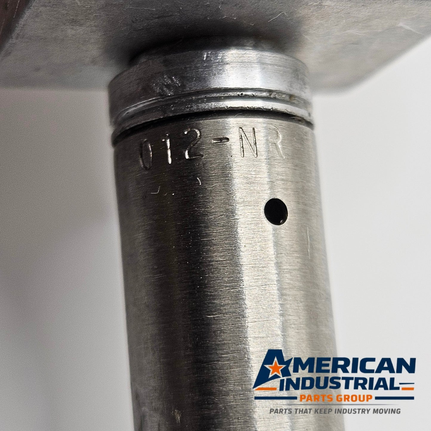 Bimba 012-NR spring return pneumatic cylinder used in factory automation equipment. American Industrial Parts Group.
