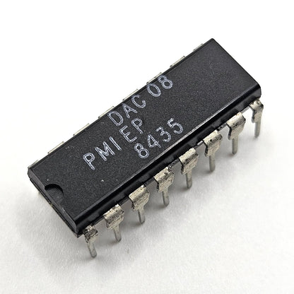 PMI DAC08EP 8-Bit Digital-to-Analog Converter IC DIP-16 Vintage NOS