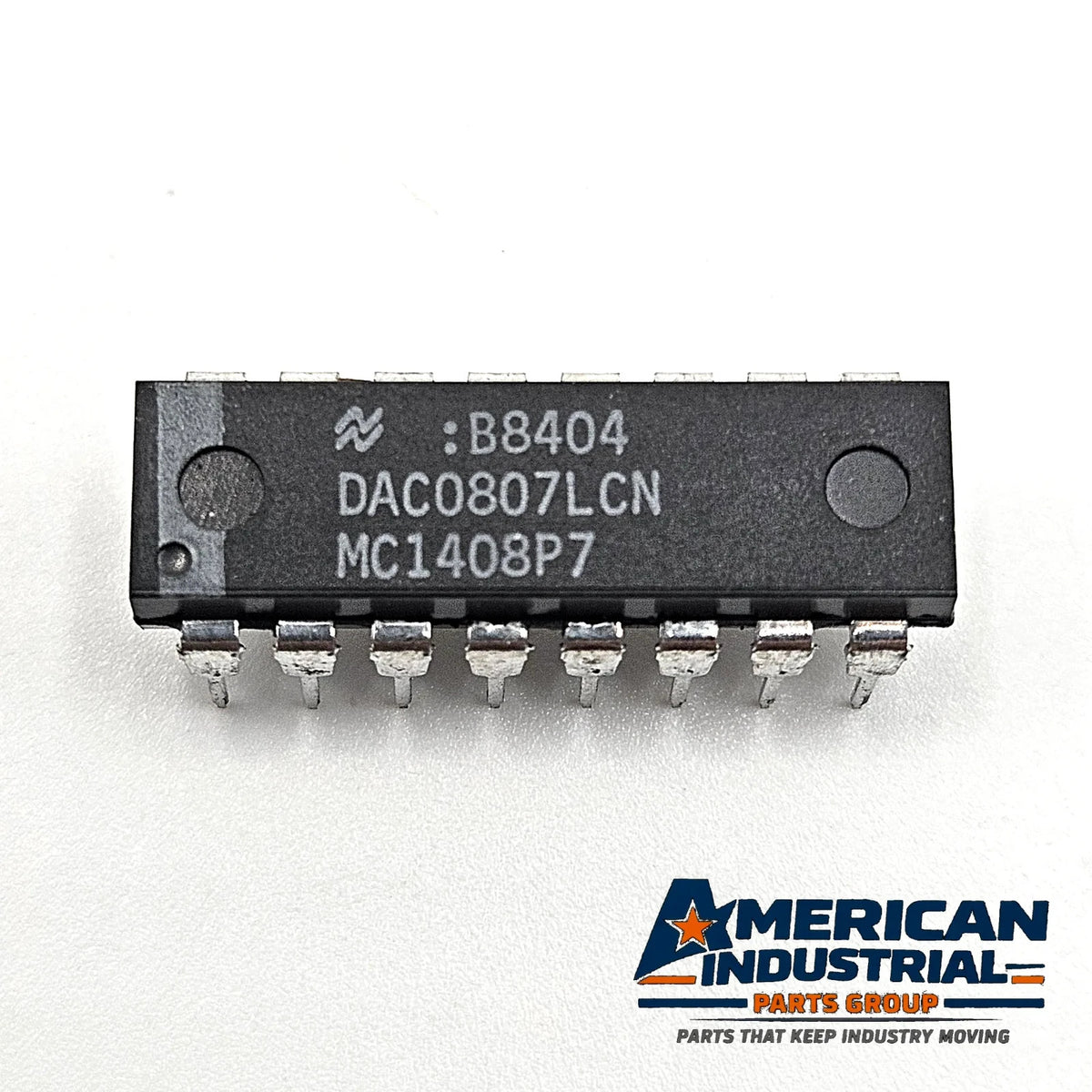 National Semiconductor DAC0807LCN MC1408P7 8-Bit D/A Converter DIP-16 NOS