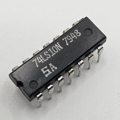 Signetics 74LS10N Triple 3-Input NAND Gate TTL IC 14-Pin DIP Vintage NOS