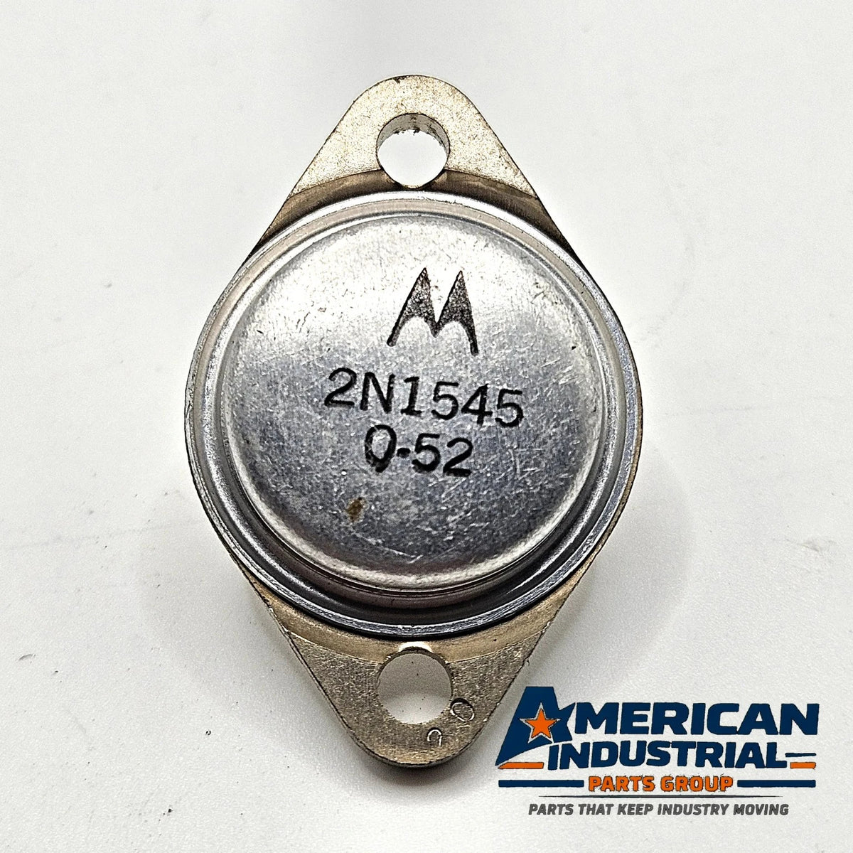 Motorola 2N1545 Germanium PNP Power Transistor TO-3 NOS Vintage