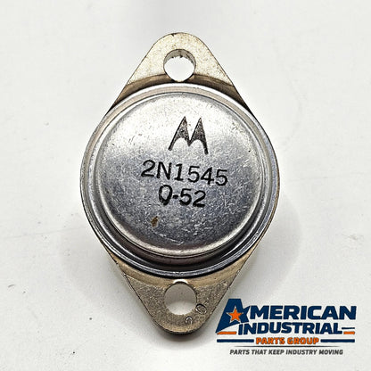 Motorola 2N1545 Germanium PNP Power Transistor TO-3 NOS Vintage