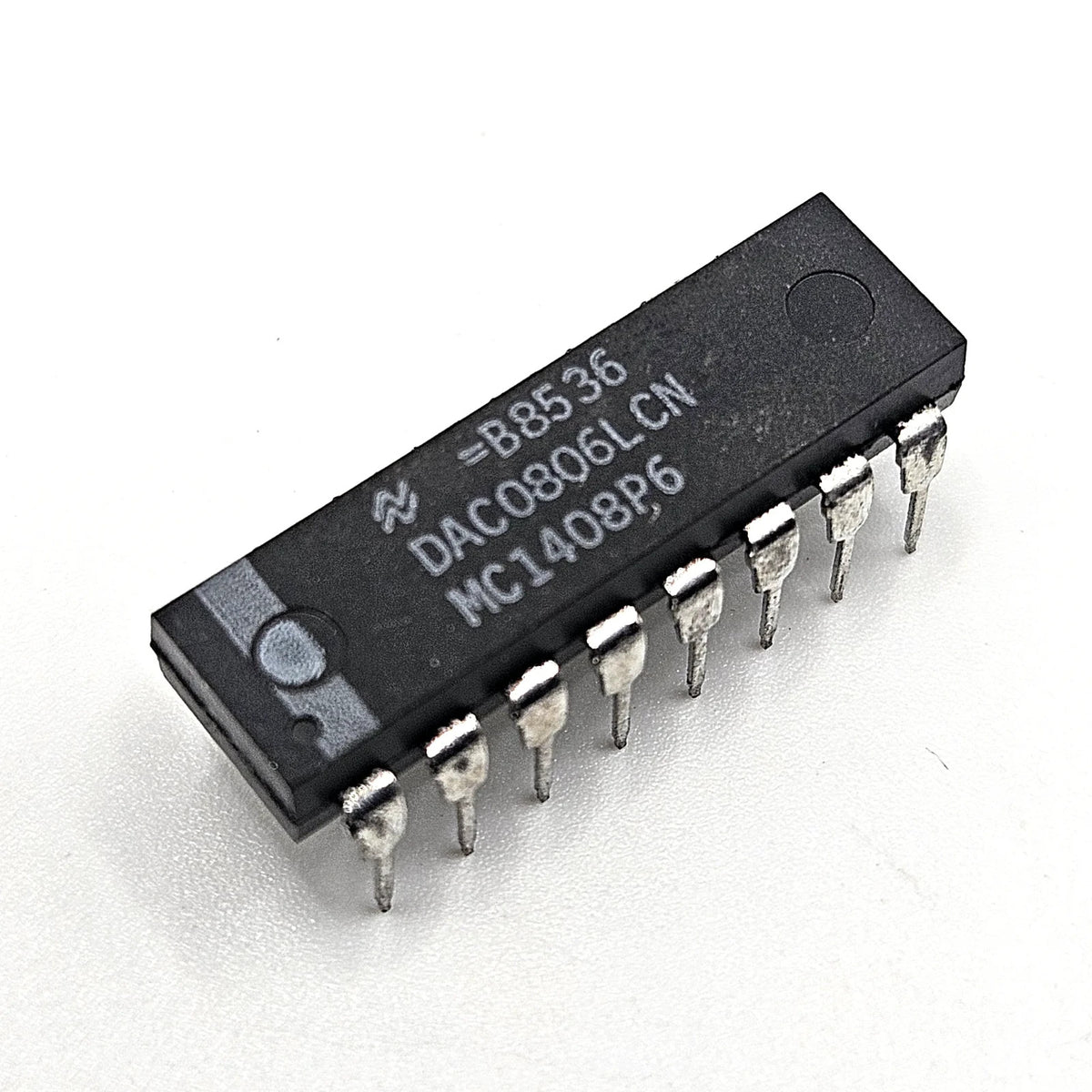 National Semiconductor DAC0806LCN MC1408P6 8-Bit D/A Converter IC DIP-16 NOS