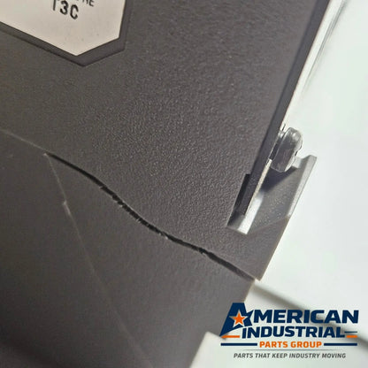 Allen-Bradley 1746-A7 SLC 500 rack assembly with 1746-P2 power supply for factory automation. American Industrial Parts Group.