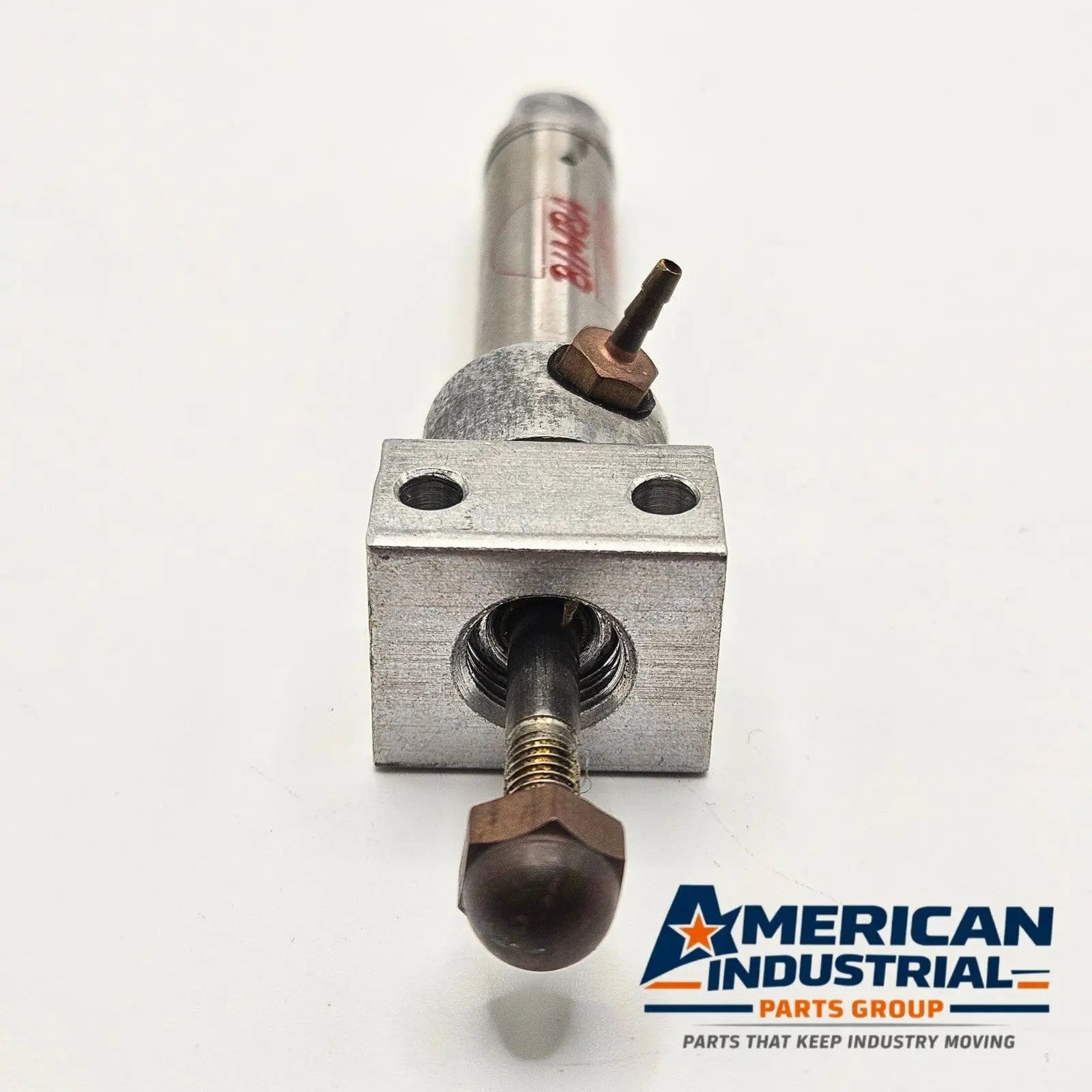 Bimba 010.5-R compact pneumatic actuator used in industrial automation and MRO spare parts. American Industrial Parts Group.