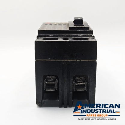 GE TED124030 industrial circuit breaker used in factory automation electrical equipment. American Industrial Parts Group.