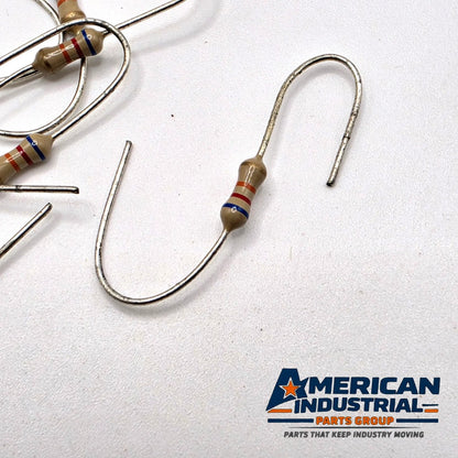 Lot of 5 62K ohm 1/4W 5% carbon film axial resistors for circuit board repair from American Industrial Parts Group