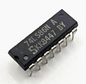 74LS86N quad 2-input XOR gate 14-pin DIP new old stock for vintage electronics repair and TTL logic circuits