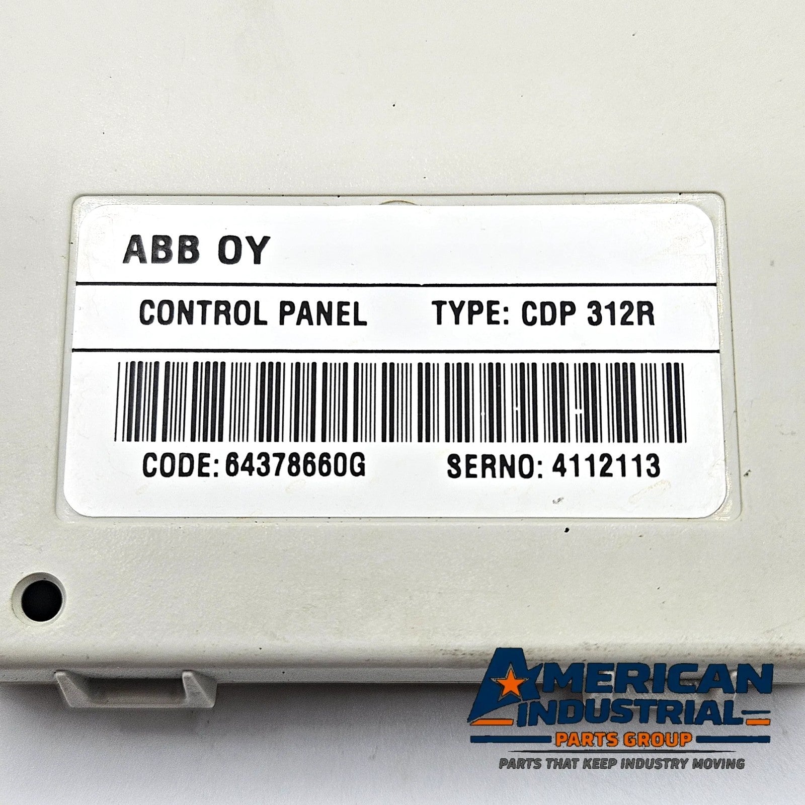 ABB CDP312R control panel keypad for ACS800 ACS850 ACSM1 variable frequency drives