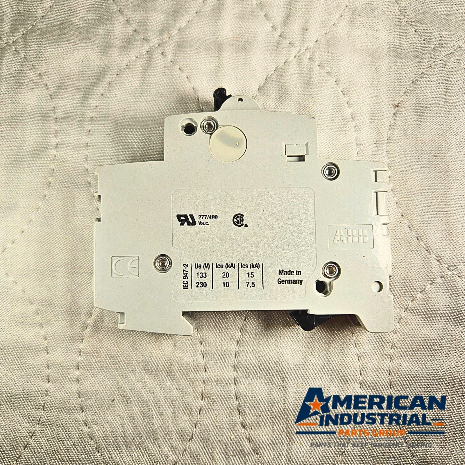 ABB S201-K16 circuit breaker for industrial automation MRO electrical panel use. American Industrial Parts Group.