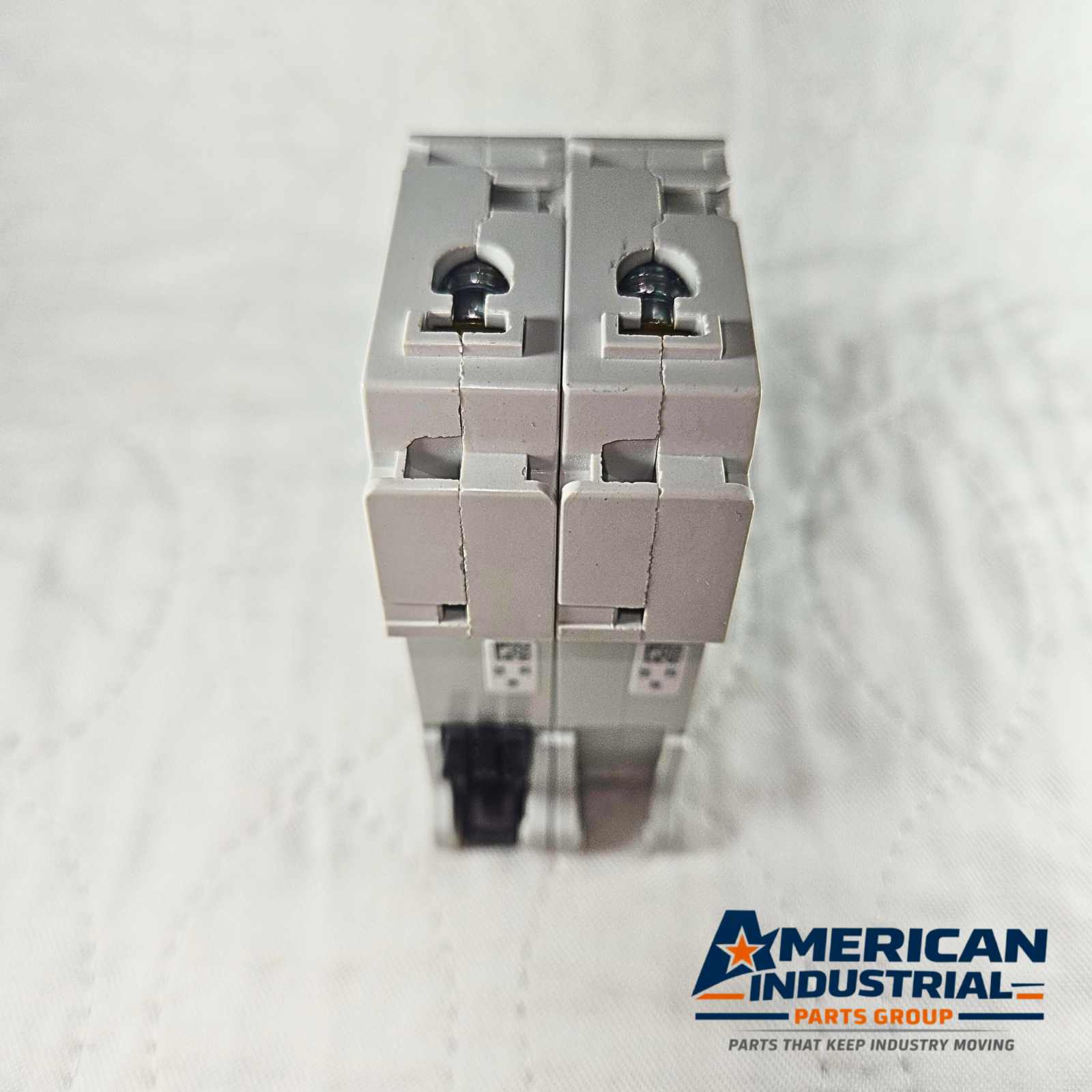ABB S202-K20 miniature circuit breaker 20A 2-pole Type K 400V DIN rail for industrial electrical panels and MRO applications