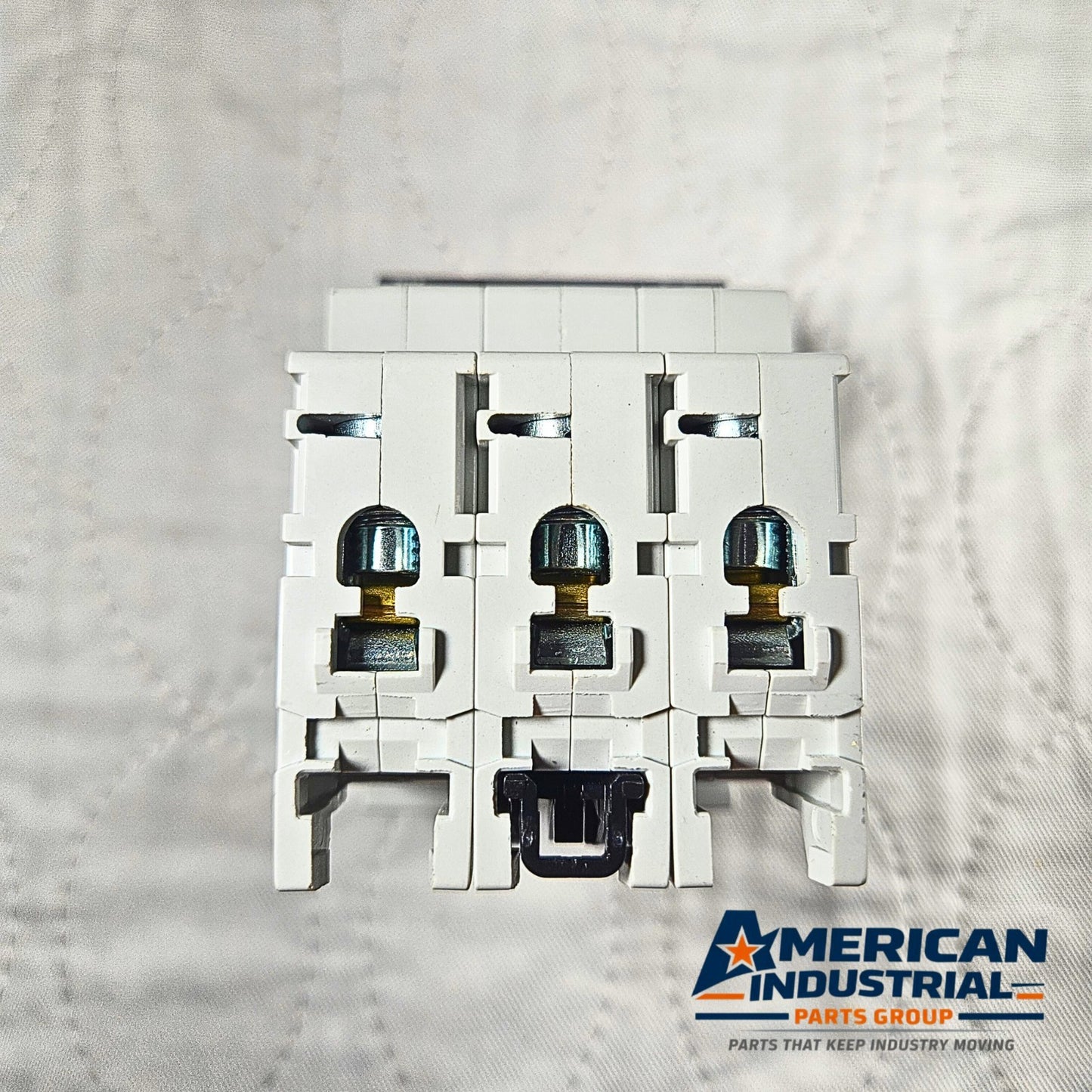 ABB S203-K20A circuit breaker for industrial automation MRO electrical panel use. American Industrial Parts Group.