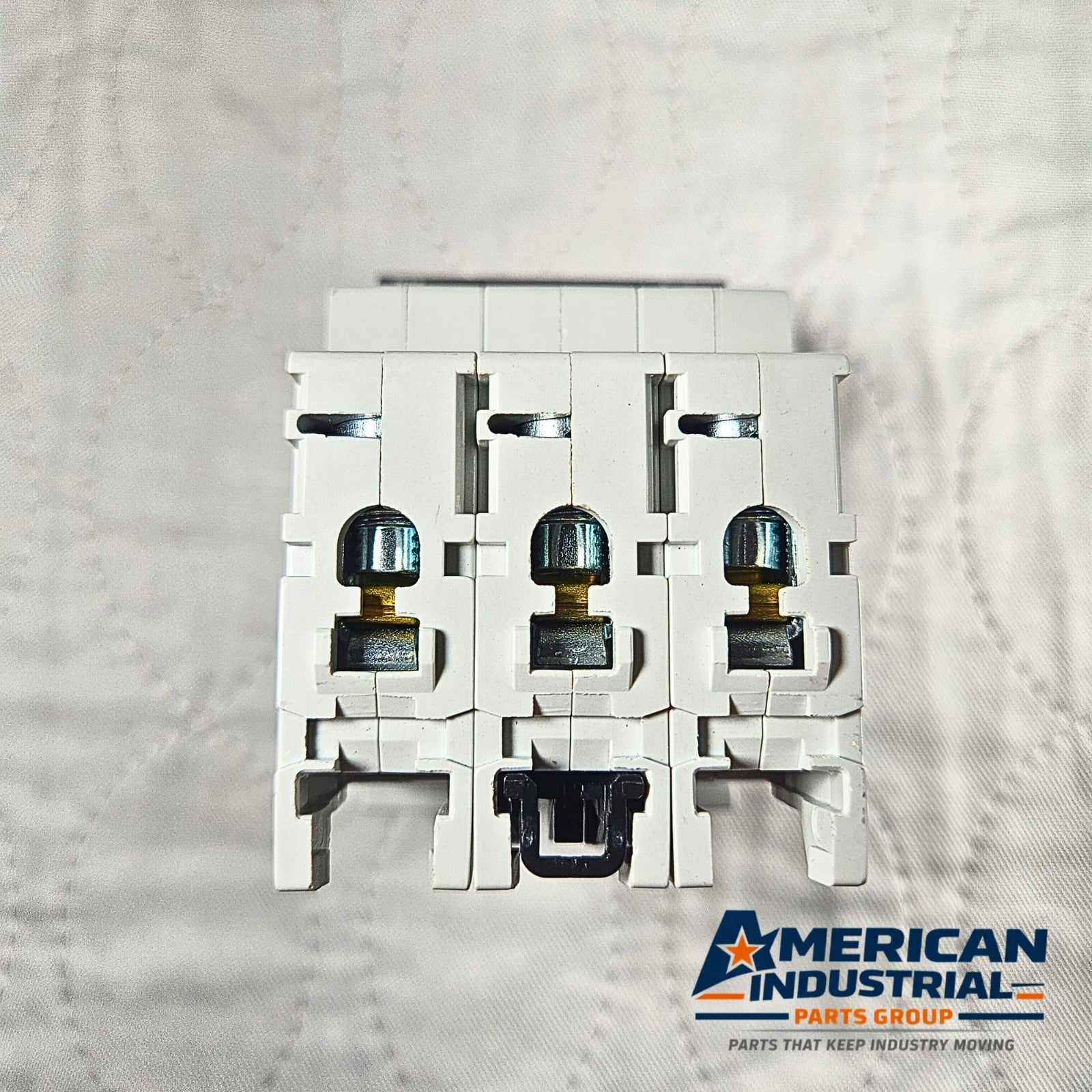 ABB S203-K20A circuit breaker for industrial automation MRO electrical panel use. American Industrial Parts Group.