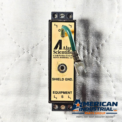 Alan Scientific 600-28-01 Data Protector surge suppressor shield ground for industrial electrical panels and automation systems