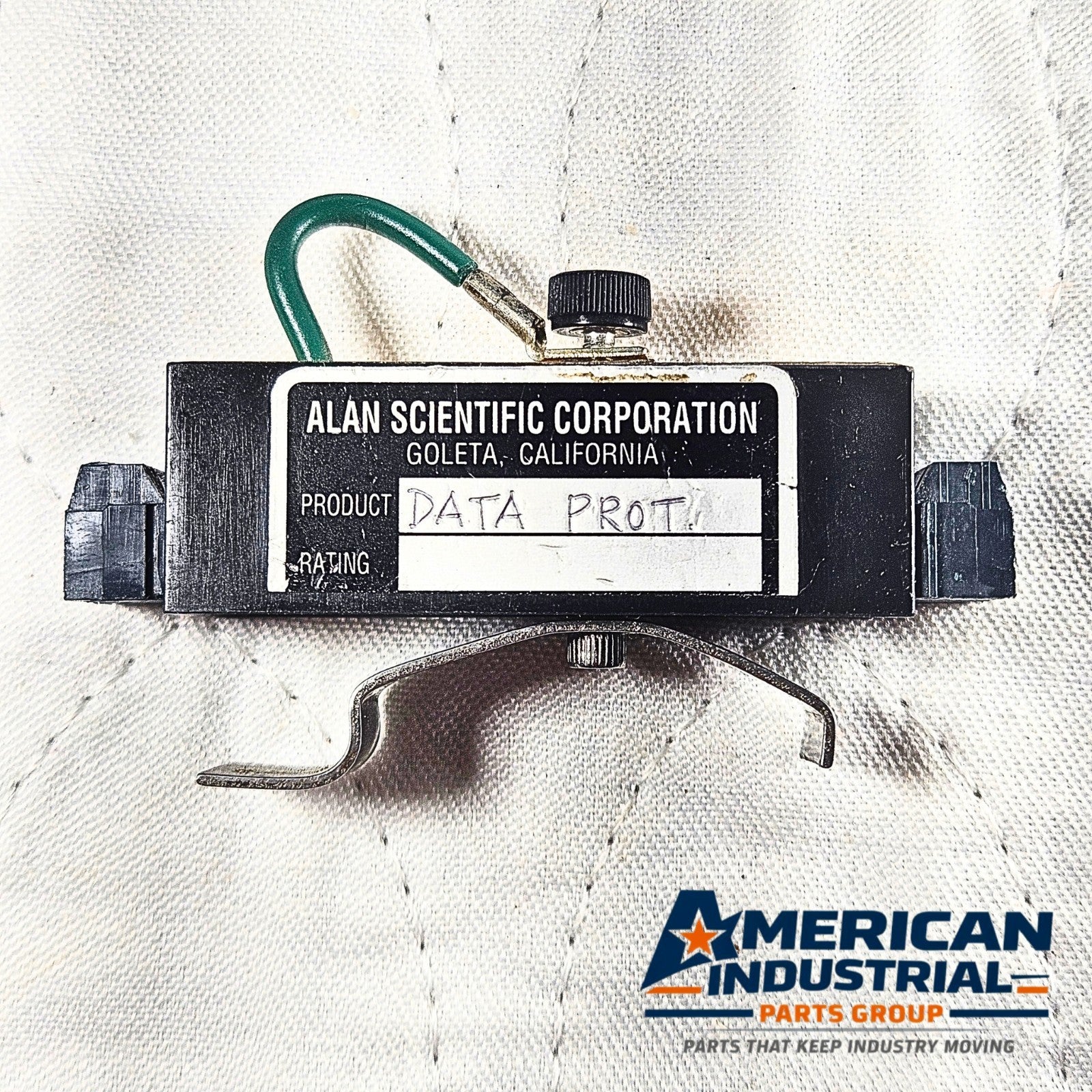 Alan Scientific 600-28-01 Data Protector surge suppressor shield ground for industrial electrical panels and automation systems