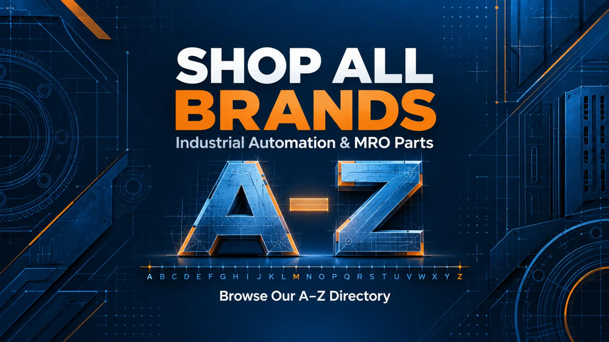 A–Z directory of industrial automation and MRO parts brands at American Industrial Parts Group