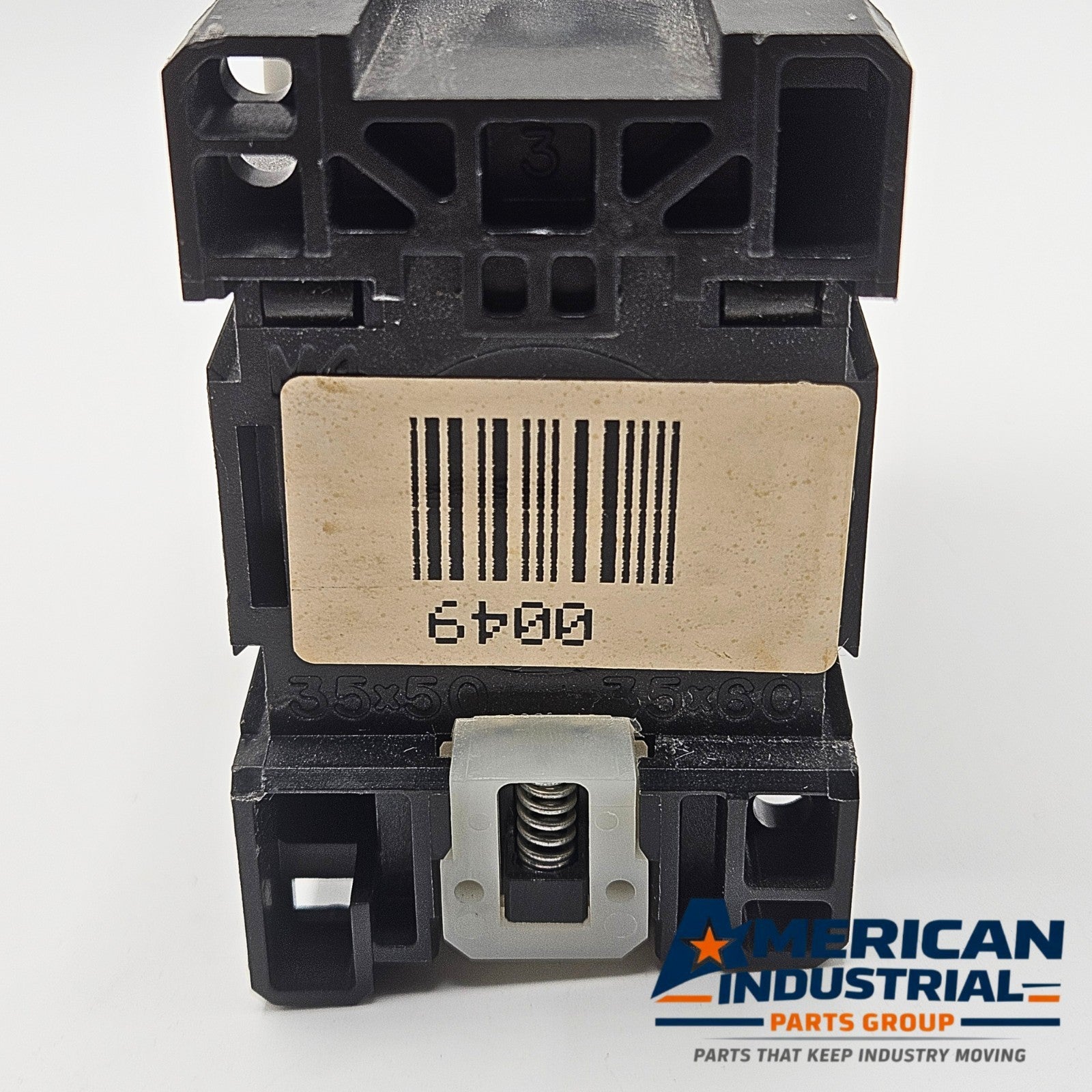 Allen-Bradley 100-A09ND3 Series B IEC contactor 120VAC coil 9A 3-pole for motor control and industrial automation systems