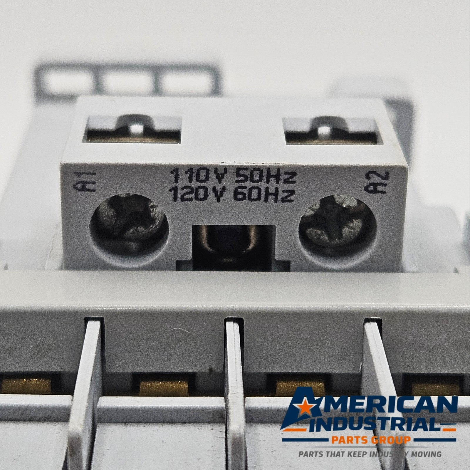 Allen-Bradley 100-C09D10 contactor for industrial automation and MRO motor control applications. American Industrial Parts Group.
