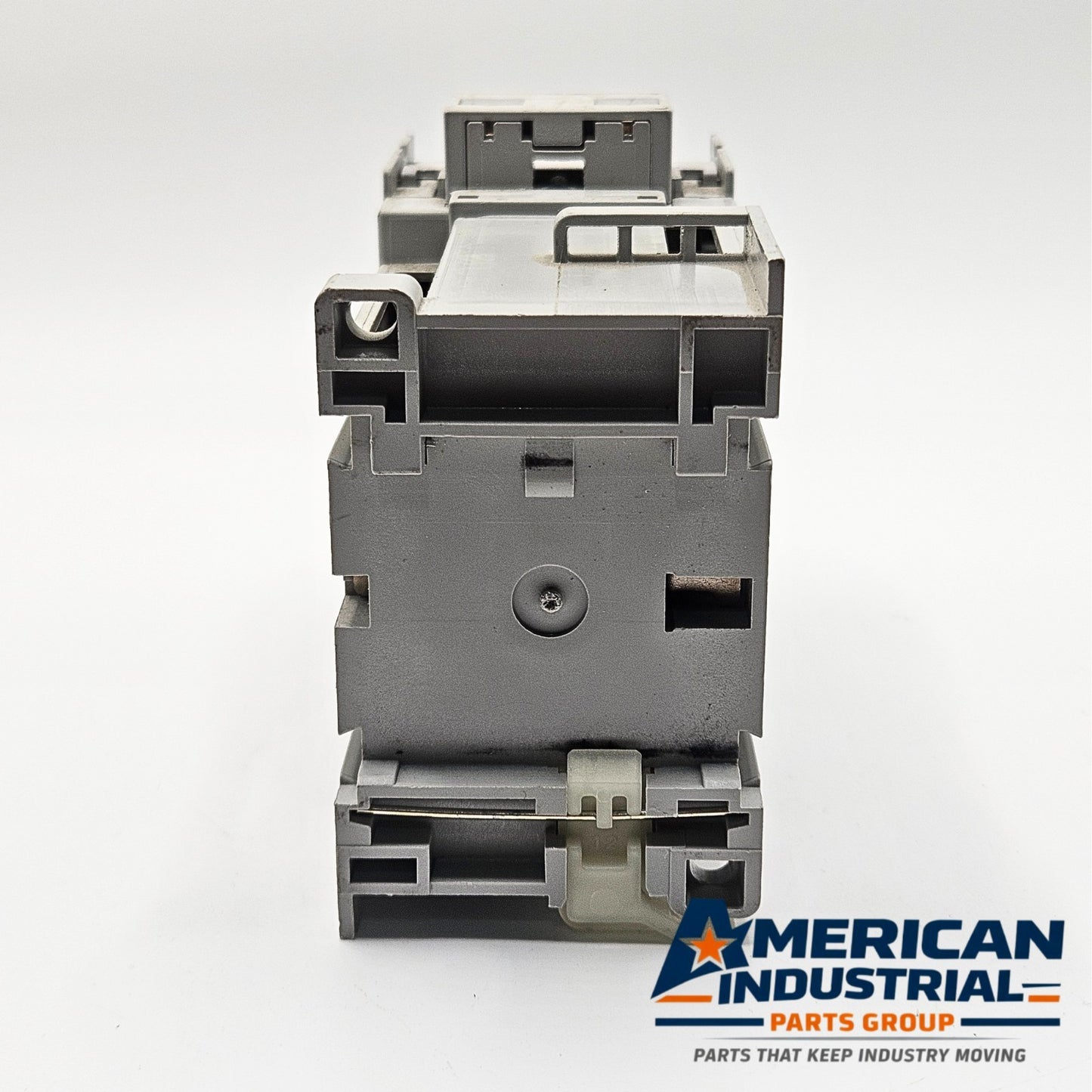 Allen-Bradley 100-C09Z10 contactor for industrial control cabinet replacement. American Industrial Parts Group.