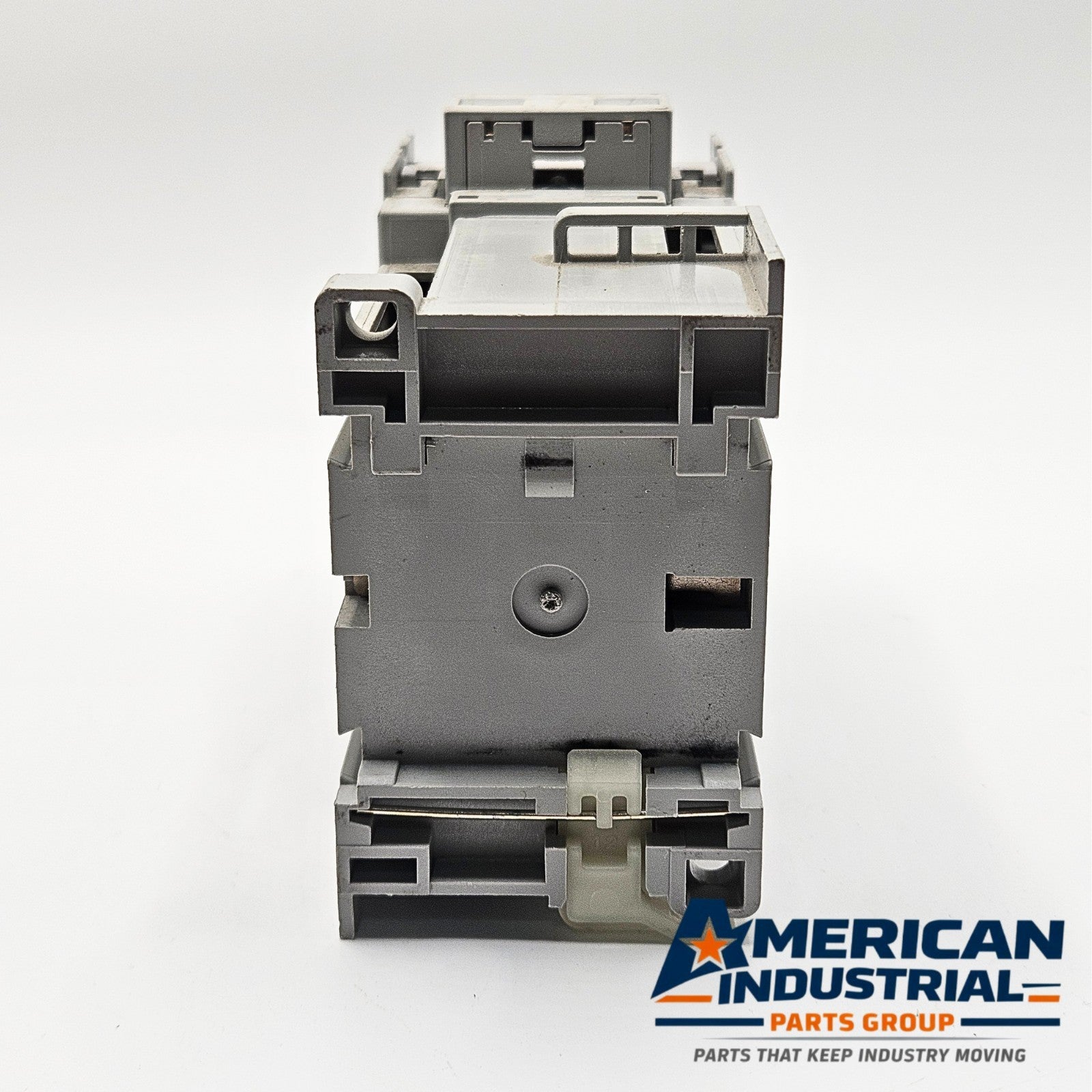 Allen-Bradley 100-C09Z10 contactor for industrial control cabinet replacement. American Industrial Parts Group.