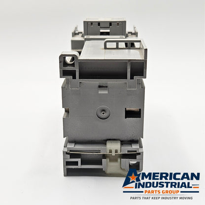 Allen-Bradley 100-C09Z10 contactor for industrial control cabinet replacement. American Industrial Parts Group.