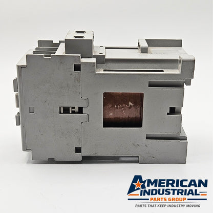 Allen-Bradley 100-C09Z10 motor control contactor for industrial electrical systems. American Industrial Parts Group.