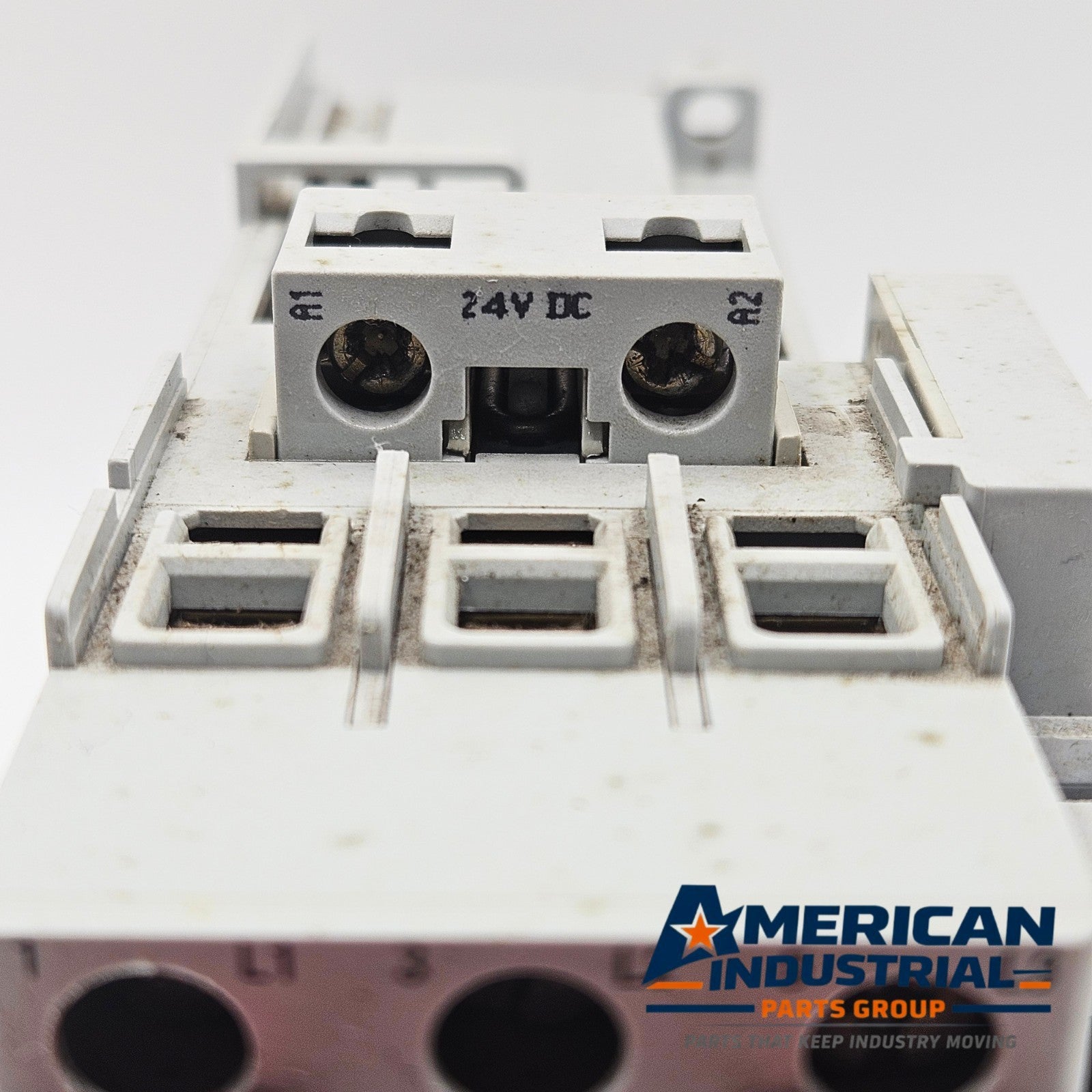 Allen-Bradley 100S-C37ZJ14C safety contactor for industrial automation and MRO applications. American Industrial Parts Group.