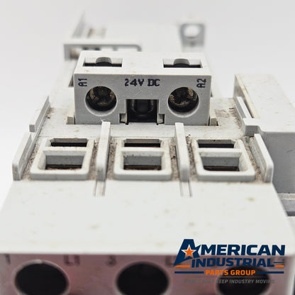 Allen-Bradley 100S-C37ZJ14C safety contactor for industrial automation and MRO applications. American Industrial Parts Group.