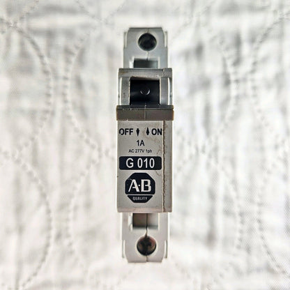 Allen-Bradley 1492-CB1G010 Circuit Breaker industrial automation/MRO circuit protection component. American Industrial Parts Group.