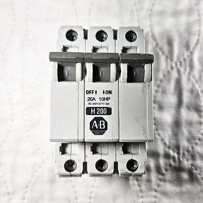 Allen-Bradley 1492-CB3 Circuit Breaker industrial automation/MRO circuit protection component. American Industrial Parts Group.