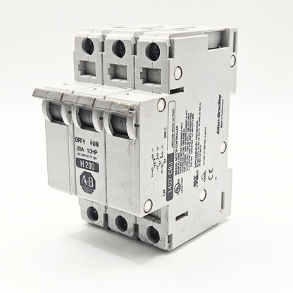 Allen-Bradley 1492-CB3 Circuit Breaker industrial automation/MRO circuit protection component. American Industrial Parts Group.