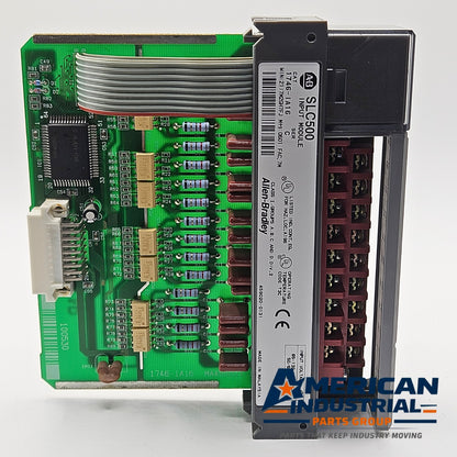 Allen-Bradley 1746-IA16 Series C SLC 500 16-point AC input module for PLC automation systems and MRO replacement inventory