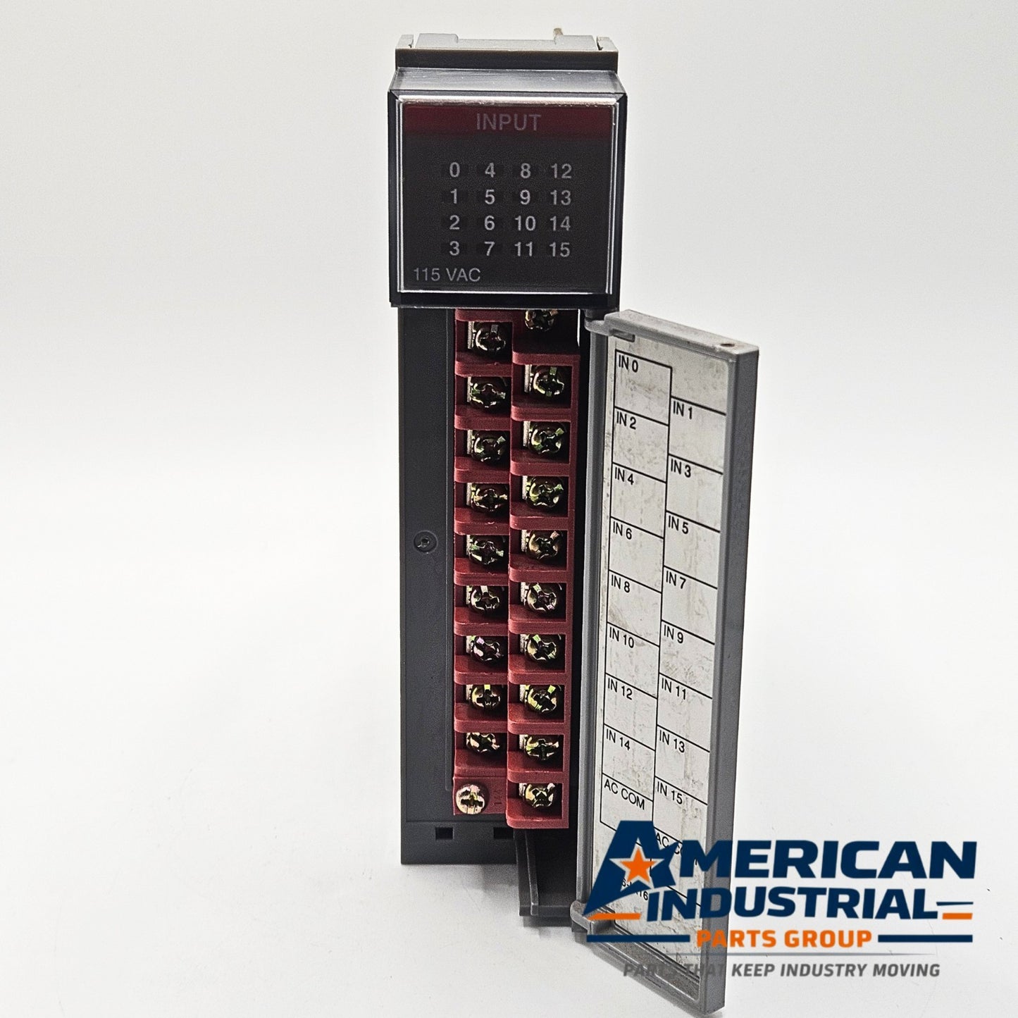 Allen-Bradley 1746-IA16 Series C SLC 500 16-point AC input module for PLC automation systems and MRO replacement inventory