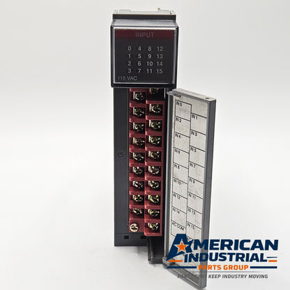 Allen-Bradley 1746-IA16 Series C SLC 500 16-point AC input module for PLC automation systems and MRO replacement inventory