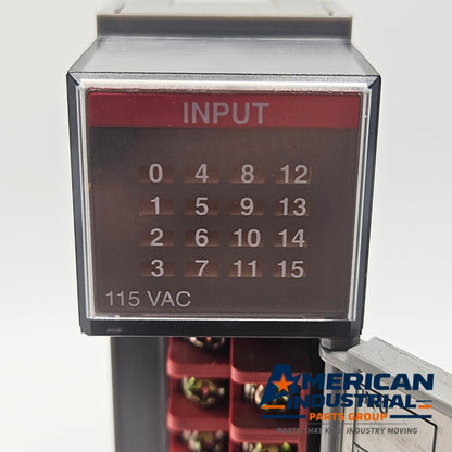 Allen-Bradley 1746-IA16 Series C SLC 500 16-point AC input module for PLC automation systems and MRO replacement inventory