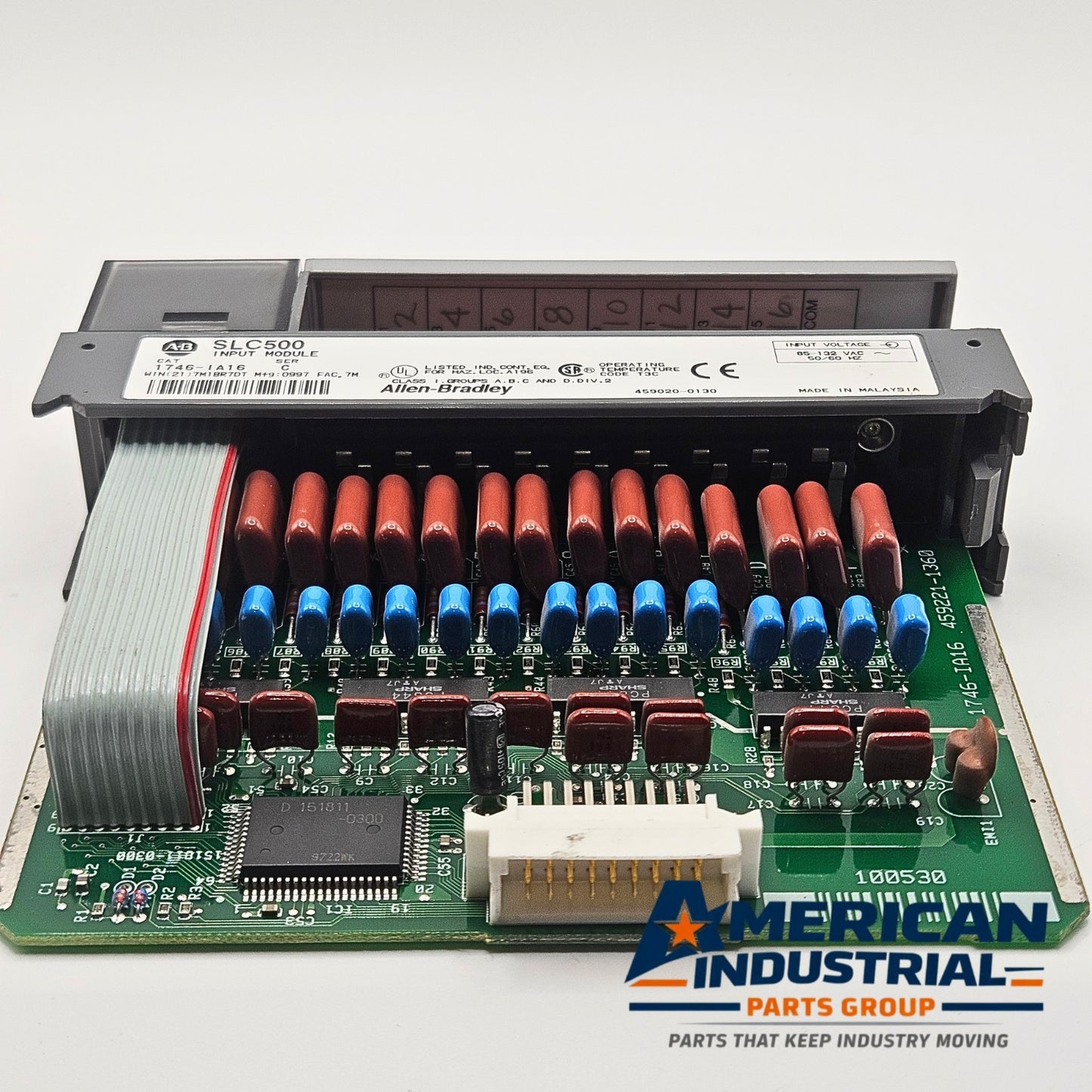 Allen-Bradley 1746-IA16 Series C SLC 500 16-channel 120VAC input module for PLC automation systems and control panels