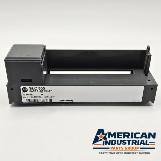 Allen-Bradley 1746-N2 SLC 500 card slot filler for PLC automation systems and control panels