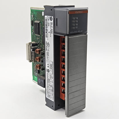 Allen-Bradley 1746-OX8 Series A SLC 500 8-point relay output module for PLC automation systems and control panels